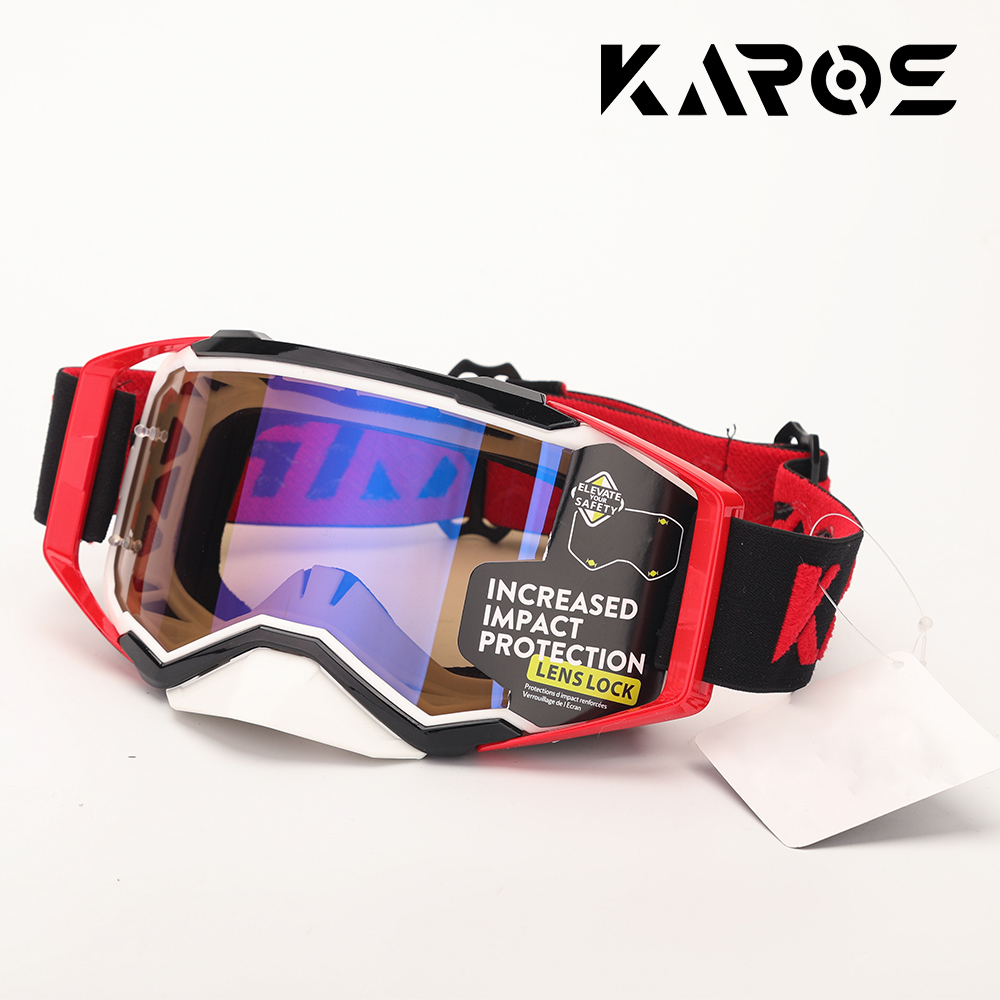 Mountain Biking Glasses - Lunettes de moto Karos Motocross UV400,
