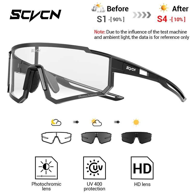 Mountain Biking Glasses - SCVCN nouvelles lunettes de protection photochromiques