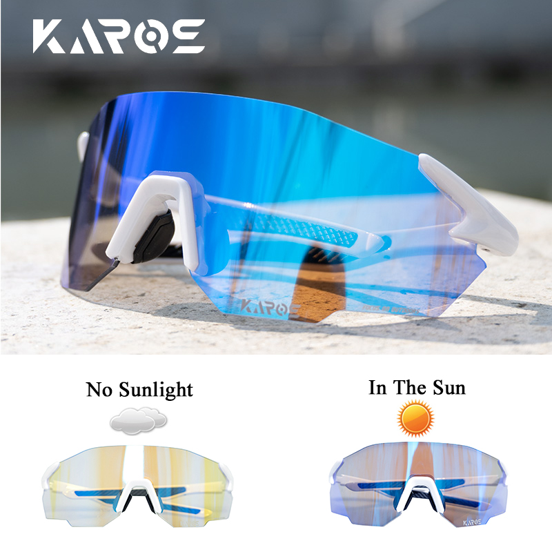 Mountain Biking Glasses - KAROS lunettes de cyclisme photochromiques vtt