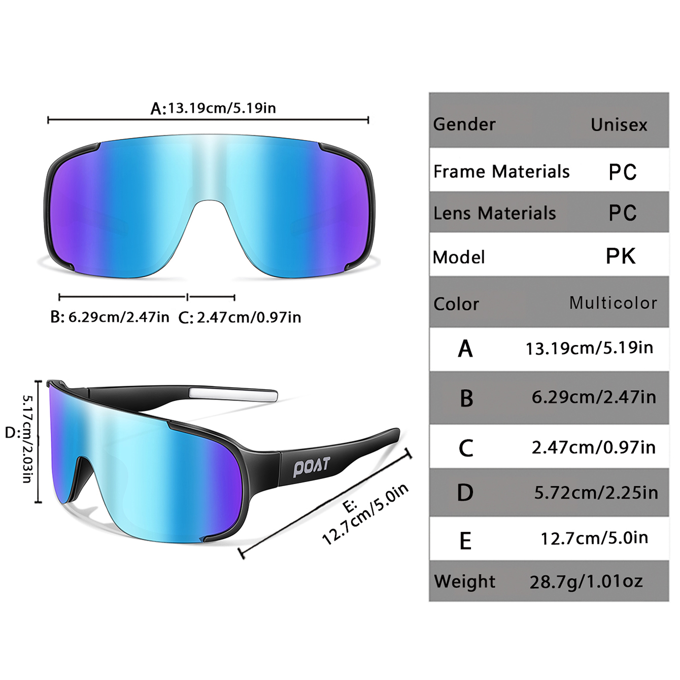 Lunettes de soleil de cyclisme - Mountain Biking Glasses avis et prix