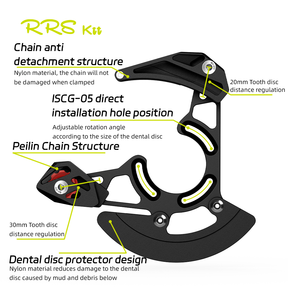 RRSIT Guide de chaîne de vélo  - Chain Guide Iscg avis et prix