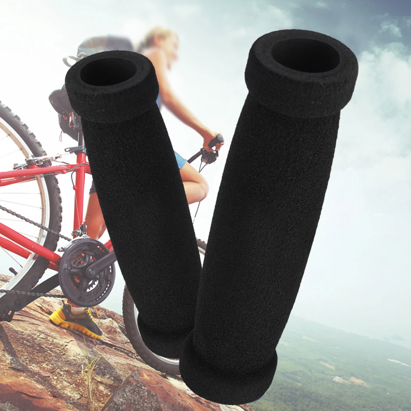 1 paire vélo mousse poignée mo - Mountain Biking Gloves avis et prix