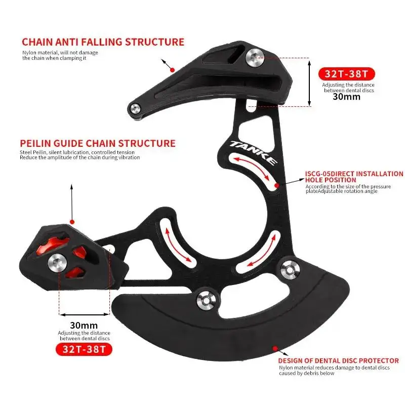Guide-chaîne de vélo TANKE ISC - Chain Guide Iscg avis et prix