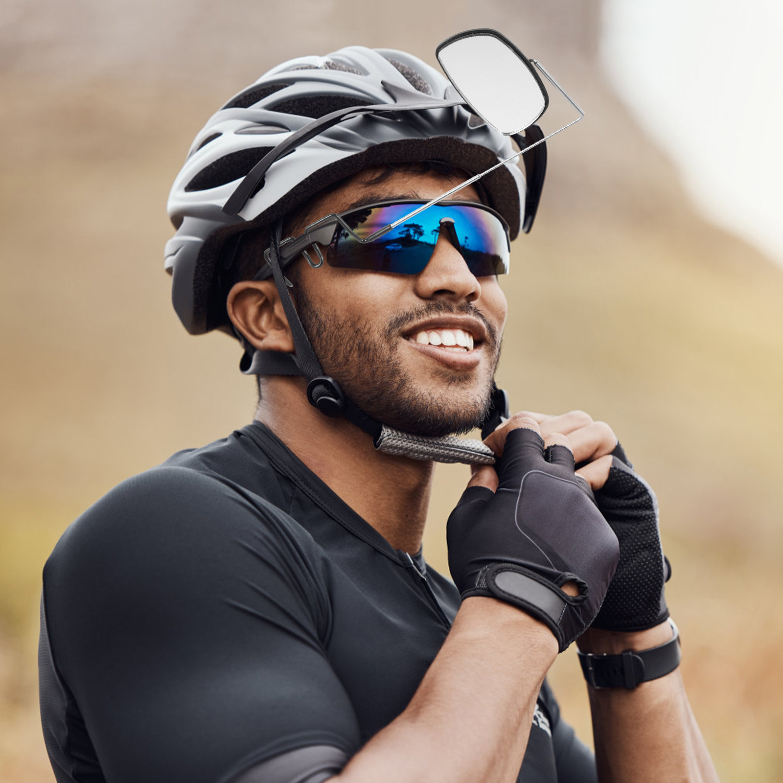 Rétroviseur de vélo pour lunet - Mountain Biking Glasses avis et prix